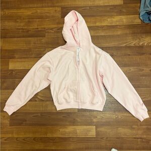 Fabletics Soft Pink Women's Zip-Up Hoodie